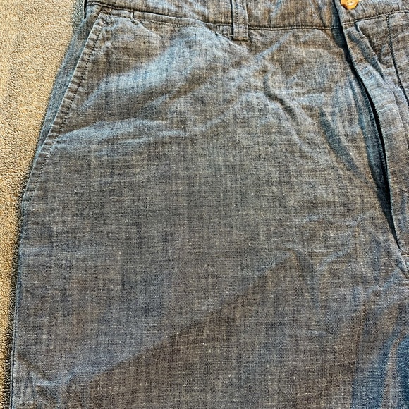 Polo Ralph Lauren Shorts Mens Size 36T/36L Blue Chino Classic Fit Flat Front - Picture 2 of 16